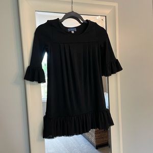 Girls black dress size 8